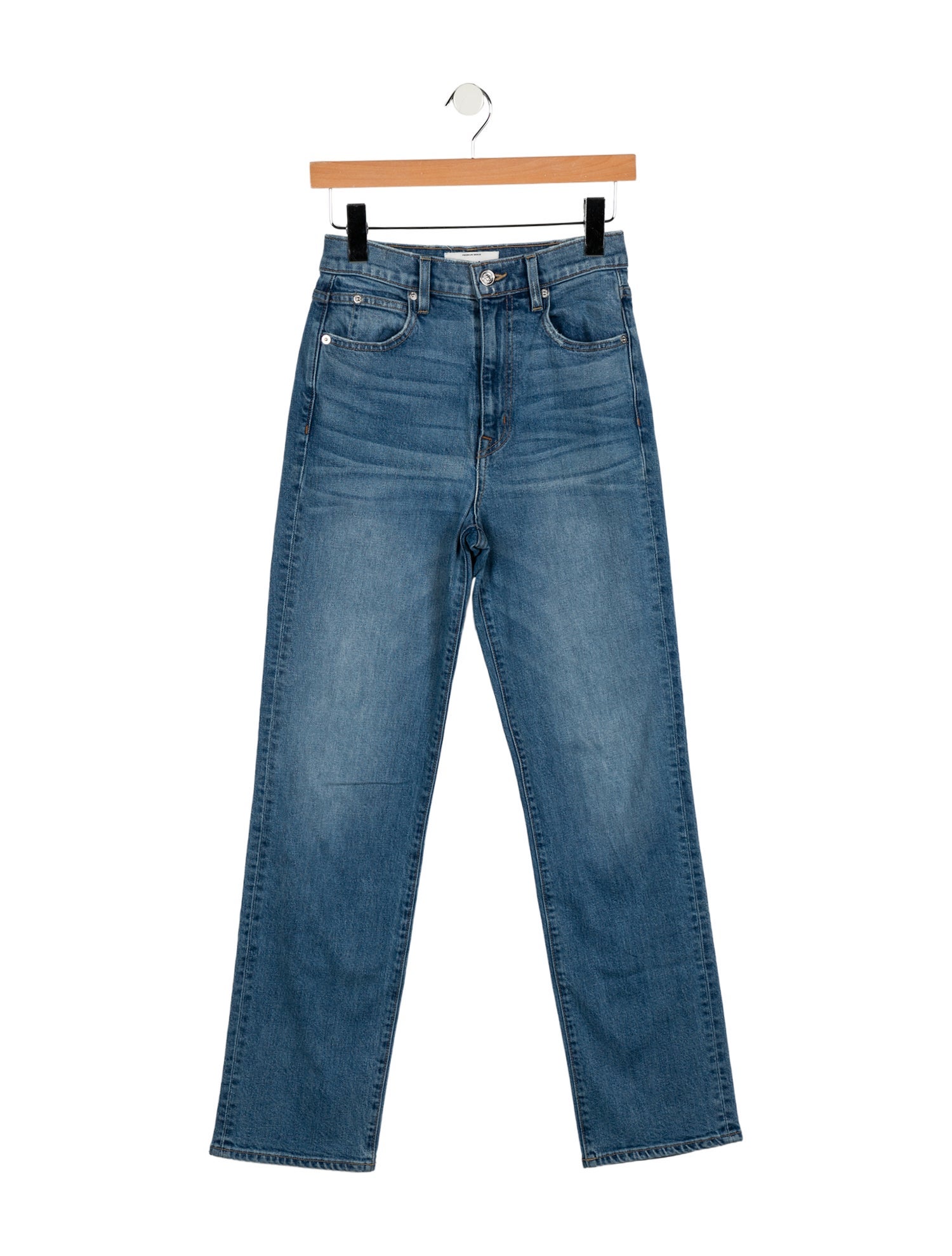 SLVRLAKE Low-Rise Straight Leg Jeans