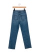 SLVRLAKE Low-Rise Straight Leg Jeans