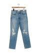 SLVRLAKE High-Rise Straight Leg Jeans
