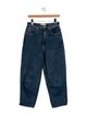 SLVRLAKE High-Rise Straight Leg Jeans