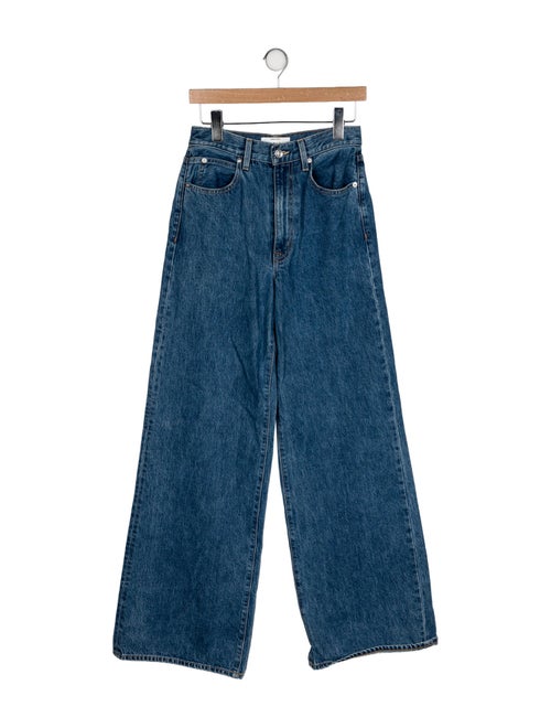 SLVRLAKE High-Rise Wide Leg Jeans