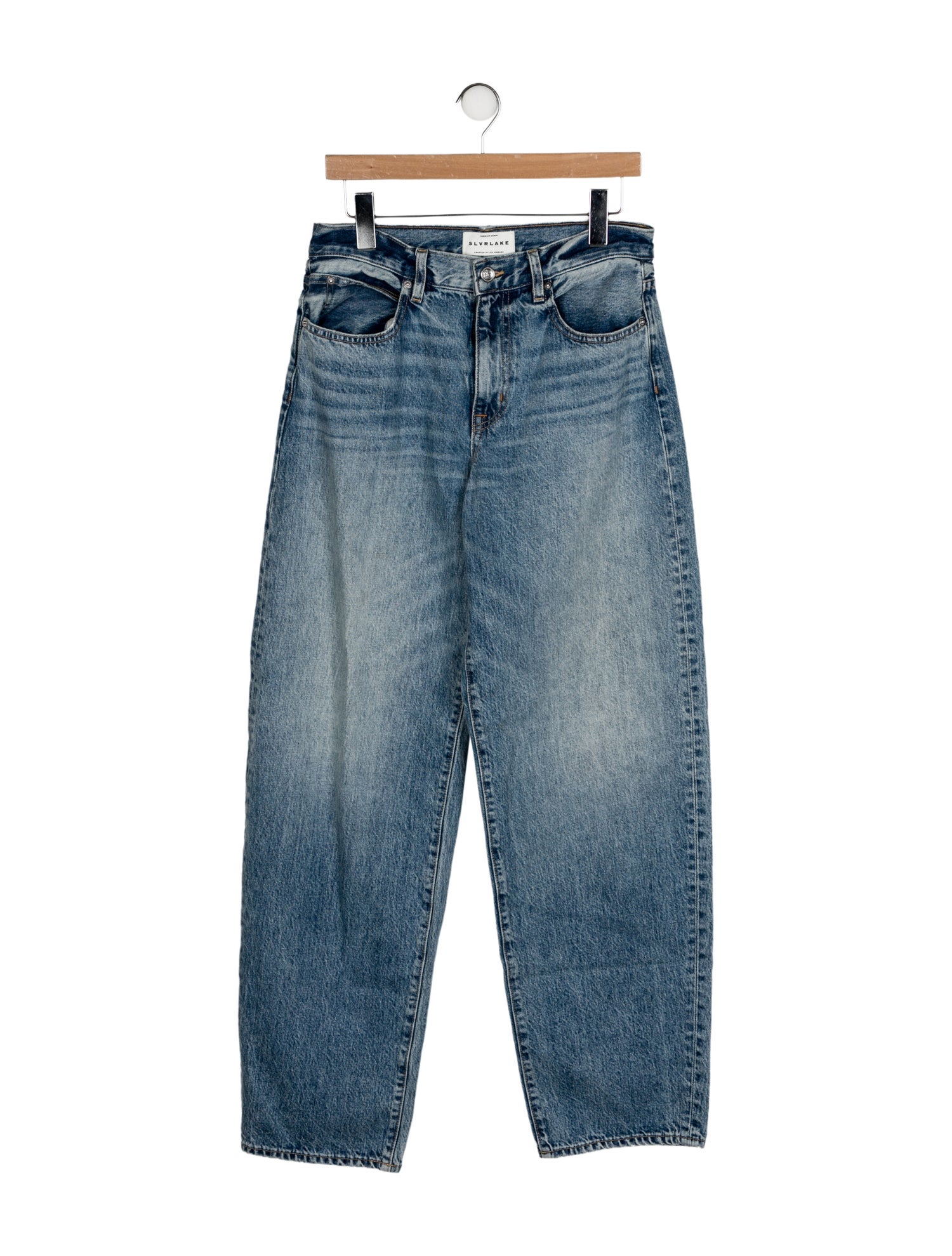 SLVRLAKE High-Rise Wide Leg Jeans