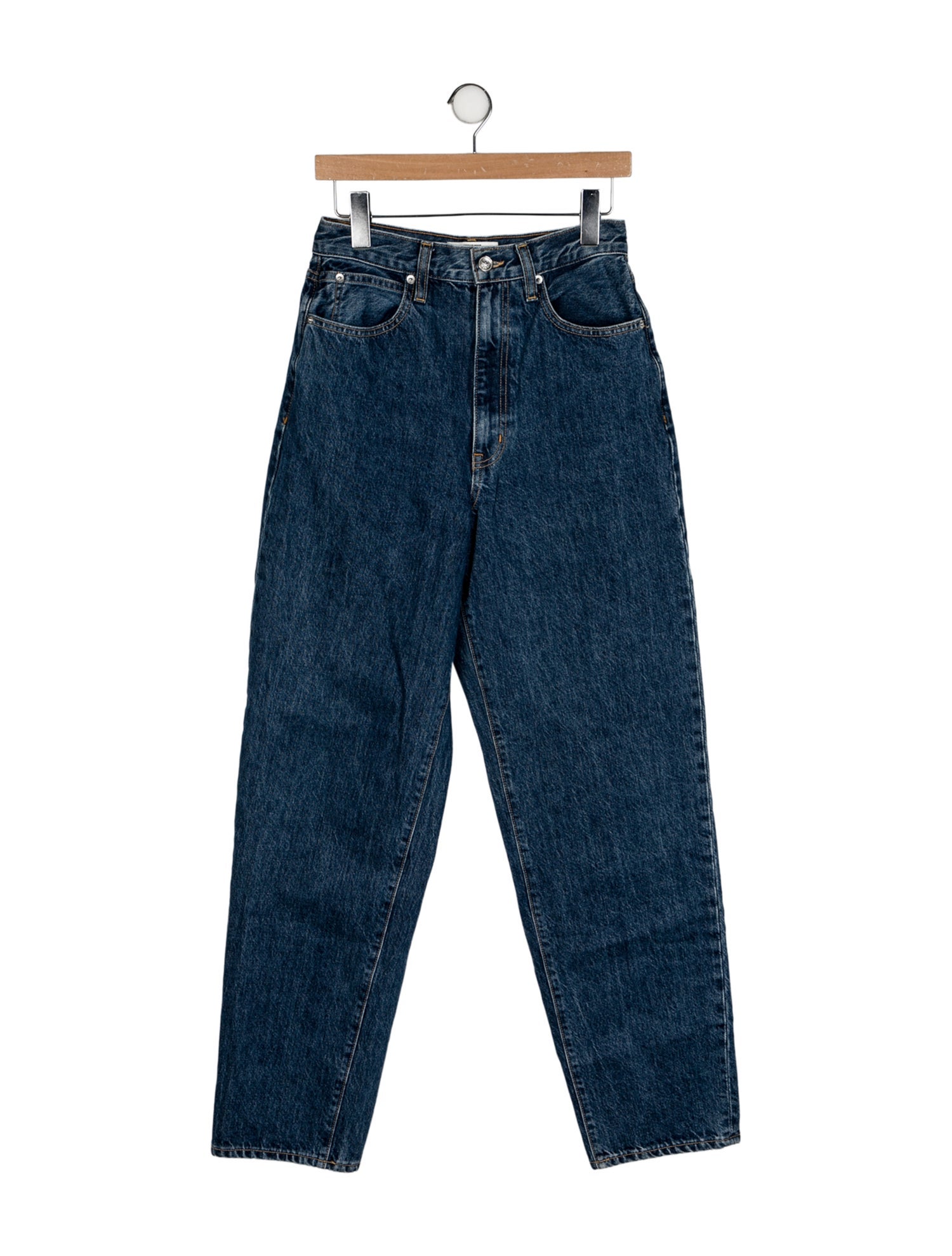 SLVRLAKE High-Rise Straight Leg Jeans