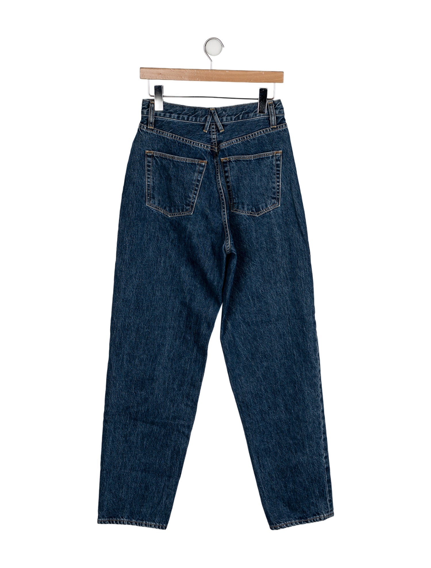 SLVRLAKE High-Rise Straight Leg Jeans