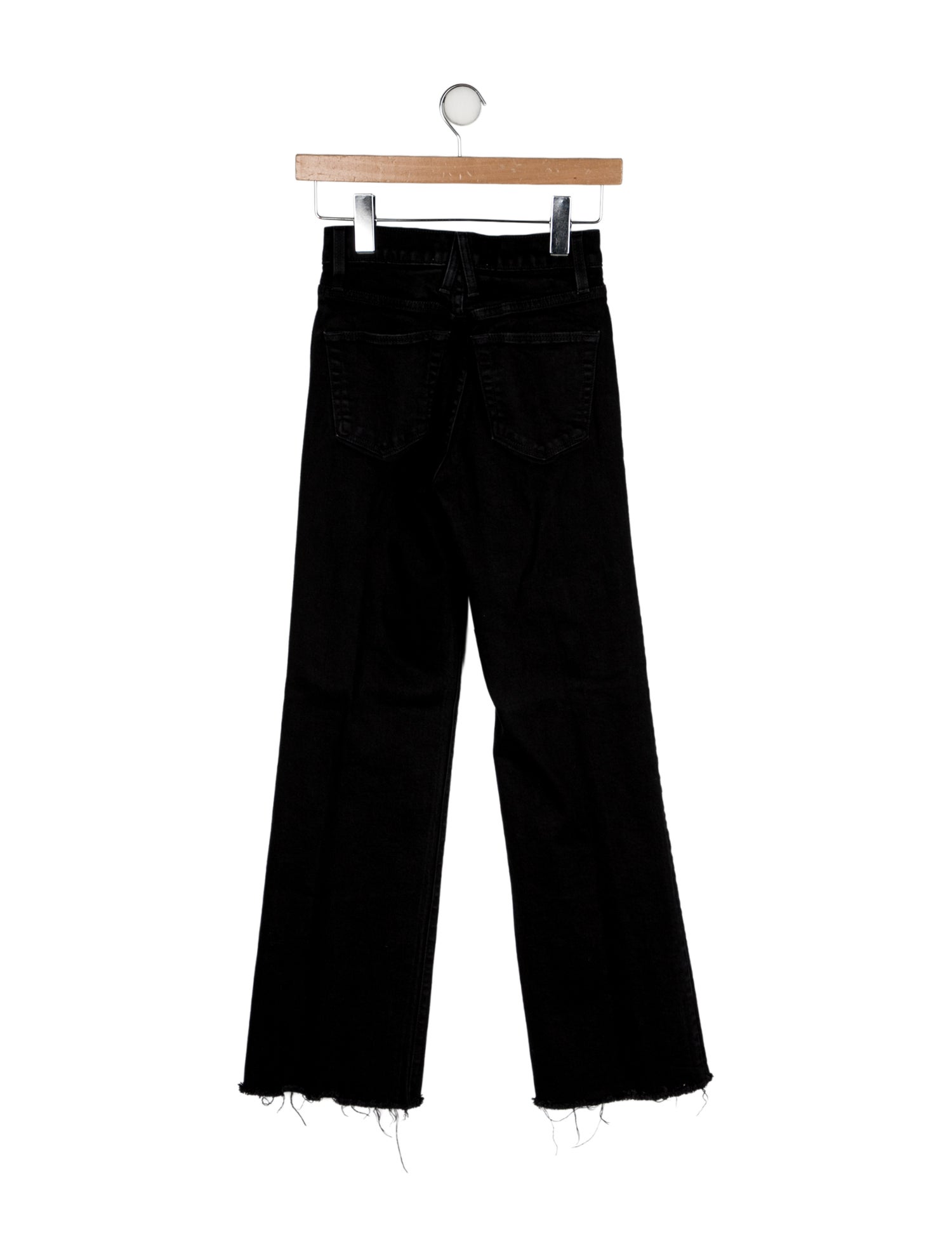SLVRLAKE Mid-Rise Wide Leg Jeans