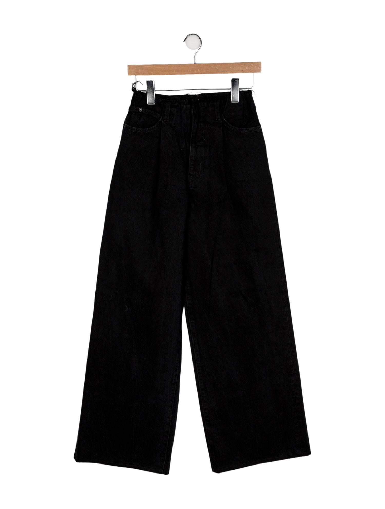 SLVRLAKE High-Rise Wide Leg Jeans