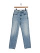 SLVRLAKE High-Rise Straight Leg Jeans