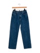 SLVRLAKE Mid-Rise Straight Leg Jeans