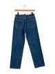SLVRLAKE Mid-Rise Straight Leg Jeans