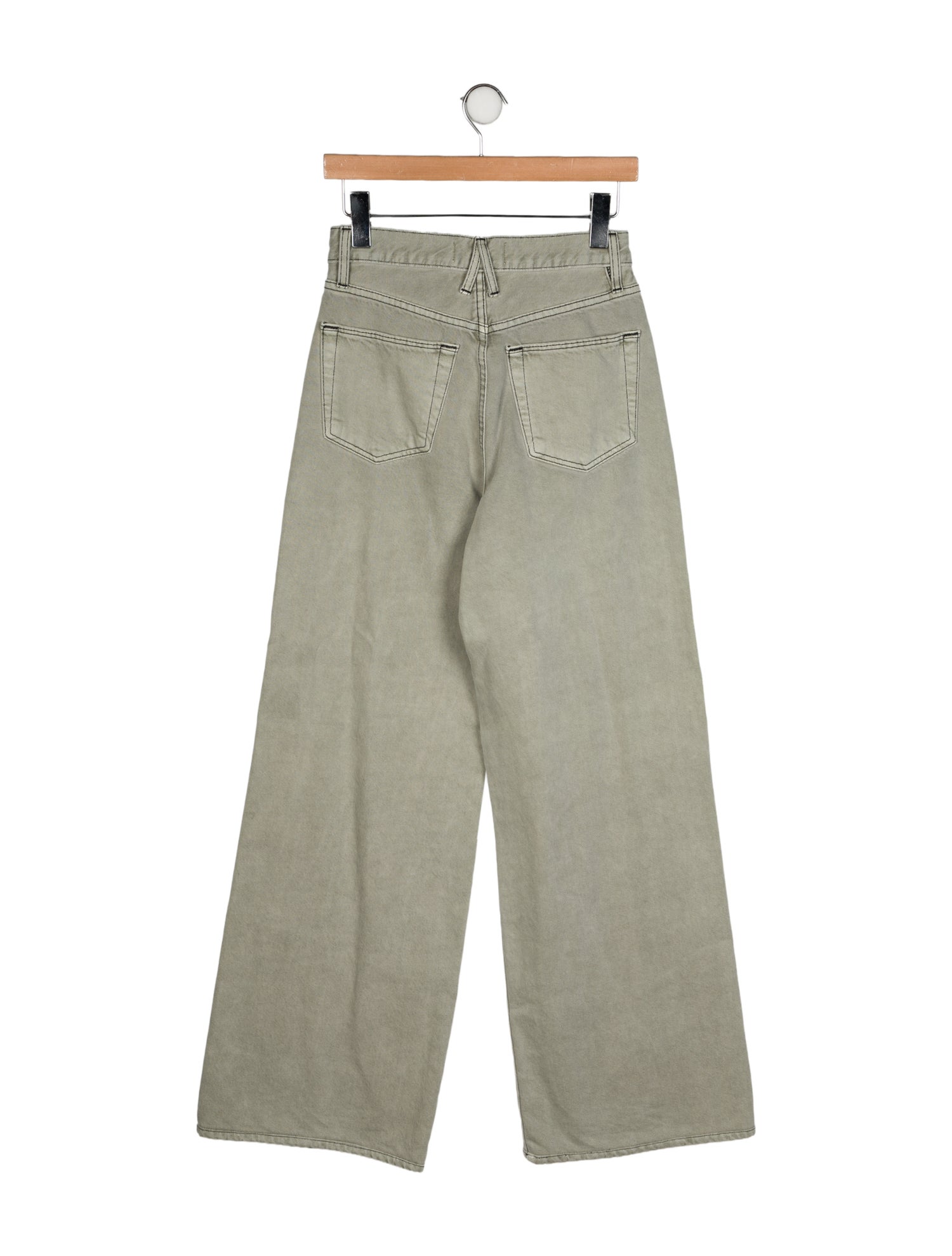 SLVRLAKE High-Rise Wide Leg Jeans