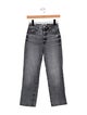 SLVRLAKE Mid-Rise Straight Leg Jeans