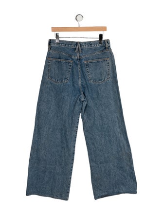 SLVRLAKE High-Rise Wide Leg Jeans