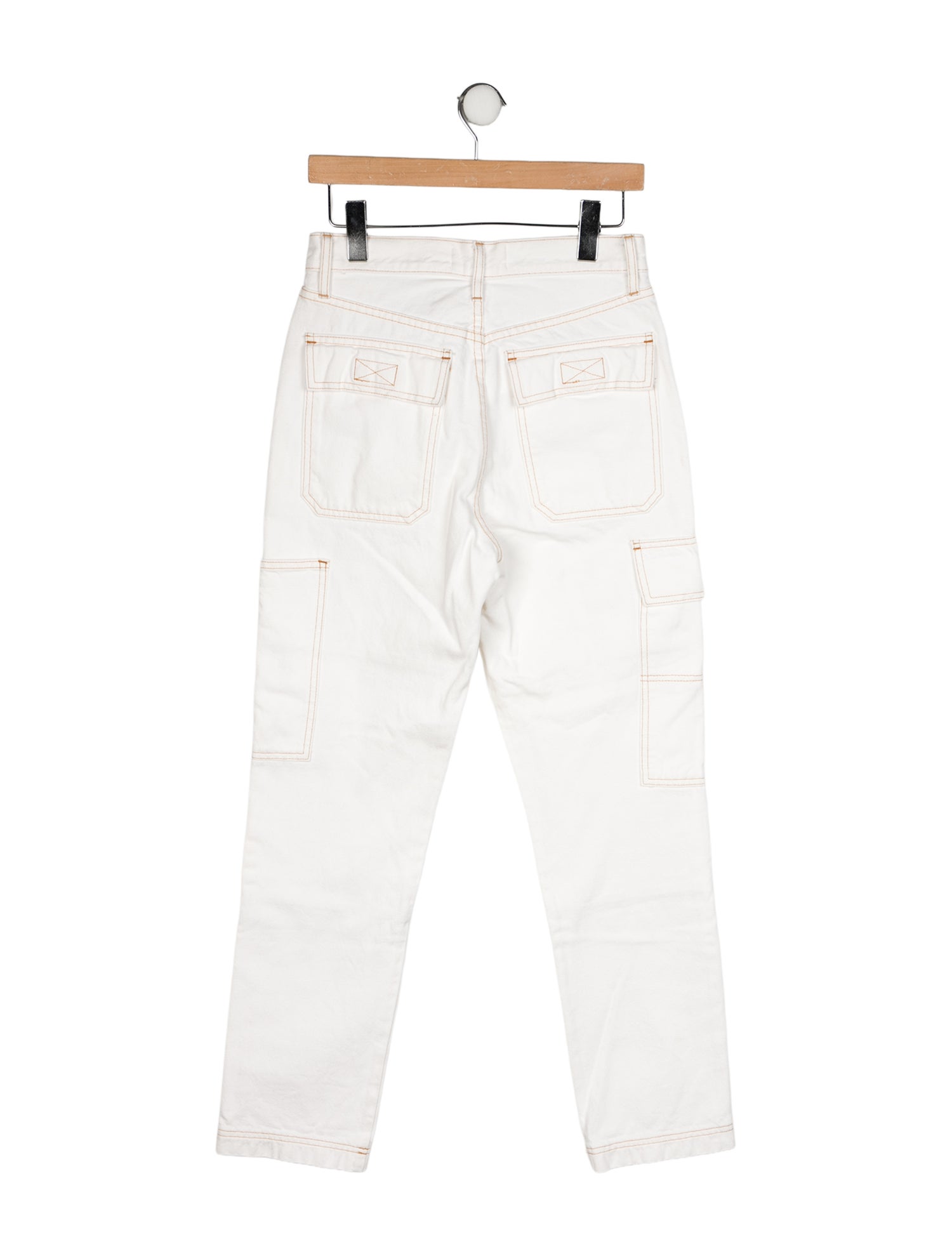 SLVRLAKE High-Rise Straight Leg Jeans
