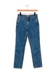 SLVRLAKE Mid-Rise Straight Leg Jeans
