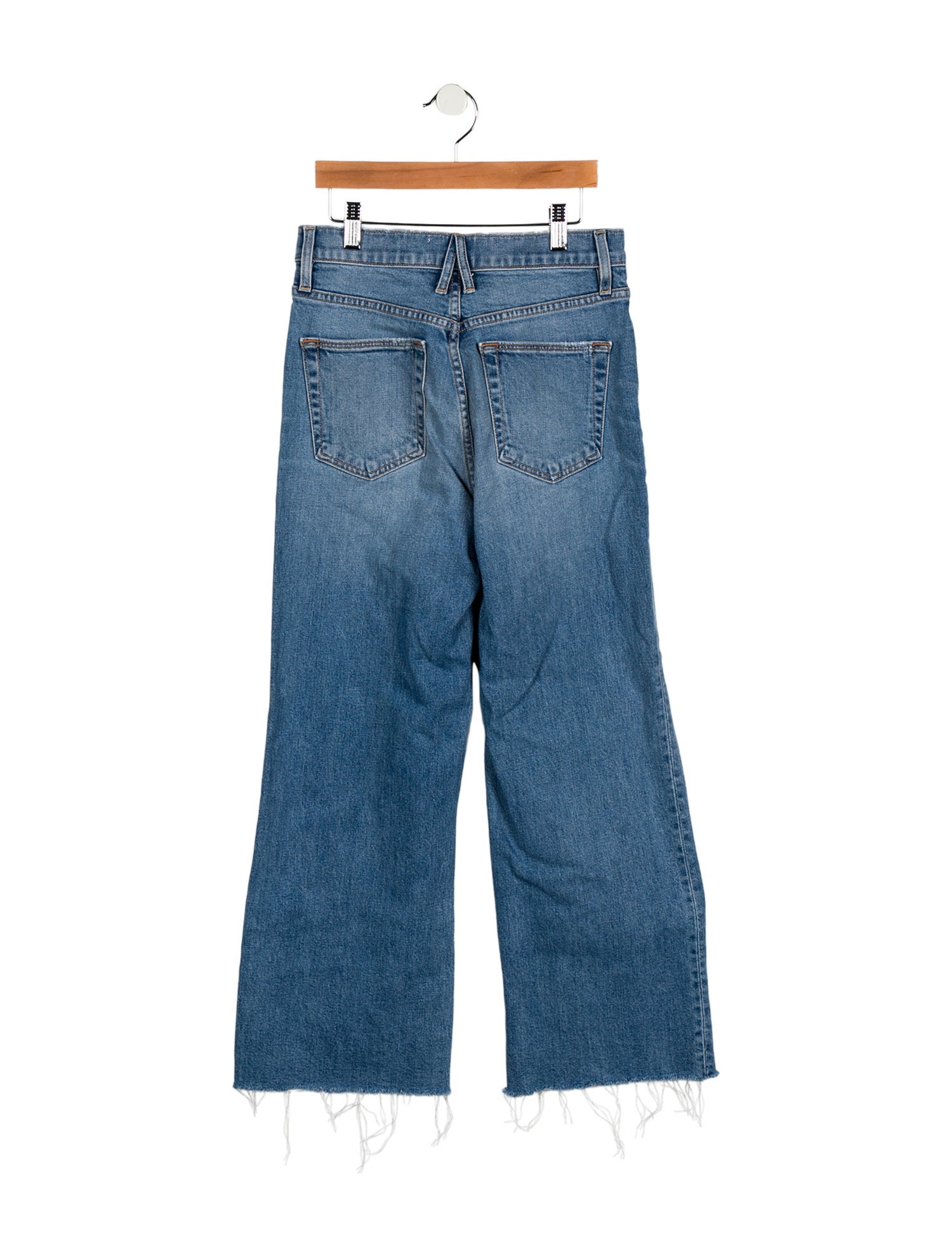 SLVRLAKE High-Rise Wide Leg Jeans