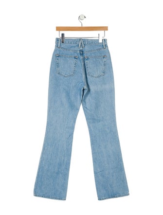 SLVRLAKE High-Rise Wide Leg Jeans