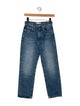 SLVRLAKE High-Rise Straight Leg Jeans