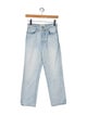 SLVRLAKE Mid-Rise Straight Leg Jeans