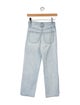 SLVRLAKE Mid-Rise Straight Leg Jeans