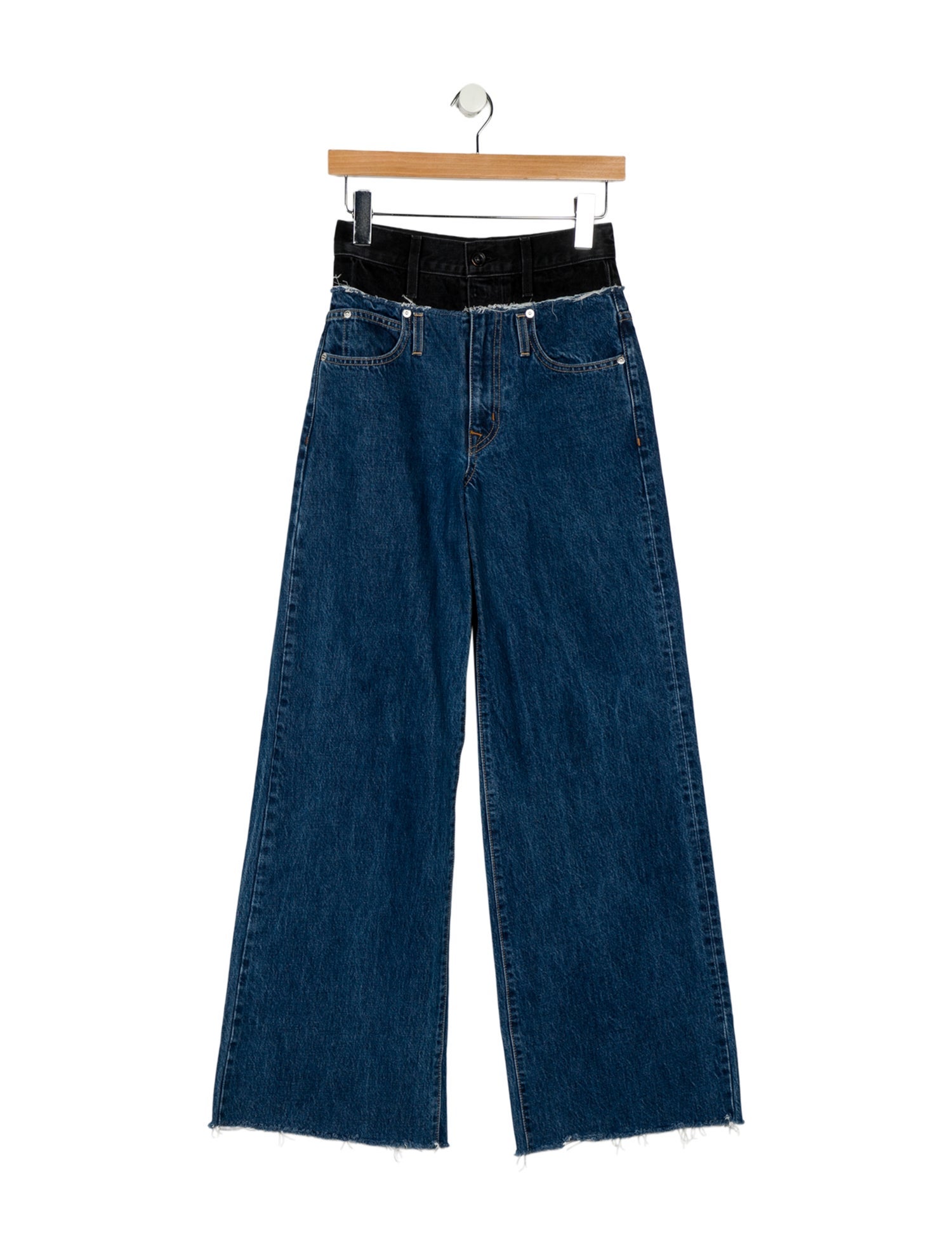SLVRLAKE High-Rise Wide Leg Jeans