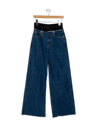 SLVRLAKE High-Rise Wide Leg Jeans