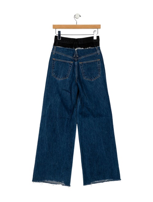 SLVRLAKE High-Rise Wide Leg Jeans