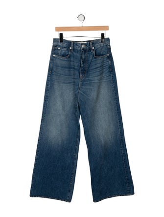 SLVRLAKE High-Rise Wide Leg Jeans