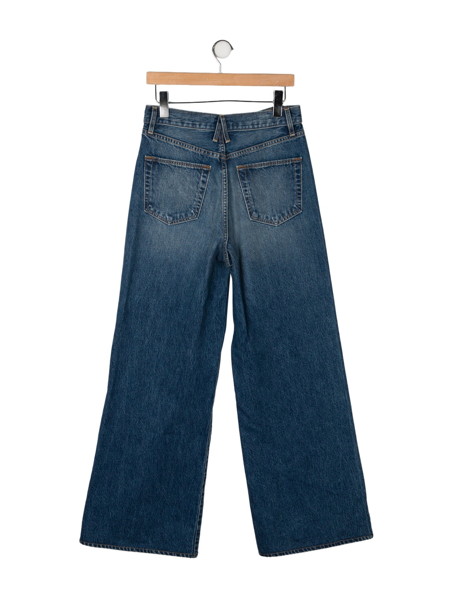 SLVRLAKE High-Rise Wide Leg Jeans