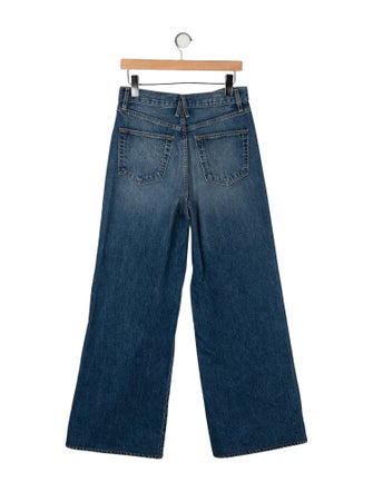 SLVRLAKE High-Rise Wide Leg Jeans
