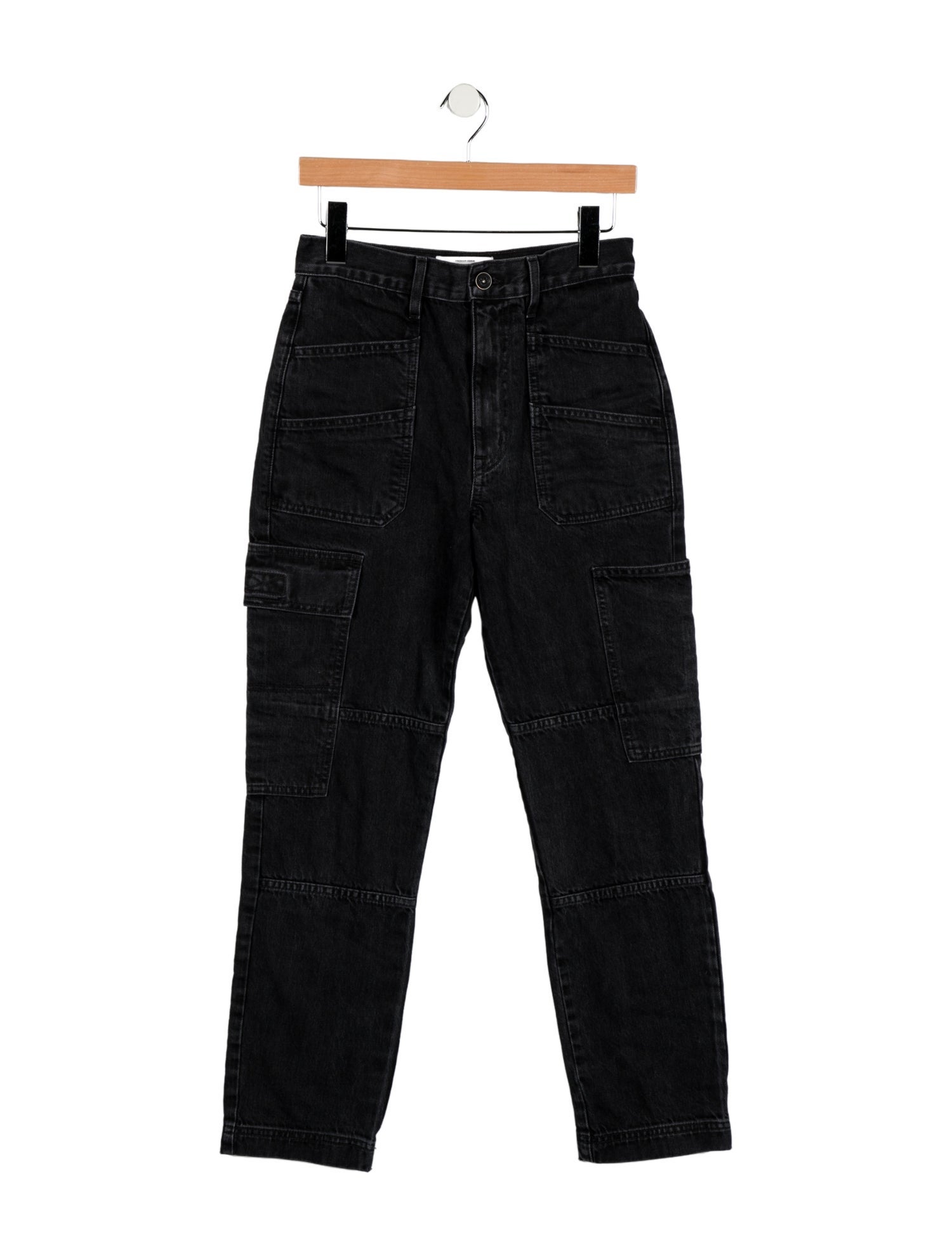 SLVRLAKE High-Rise Straight Leg Jeans