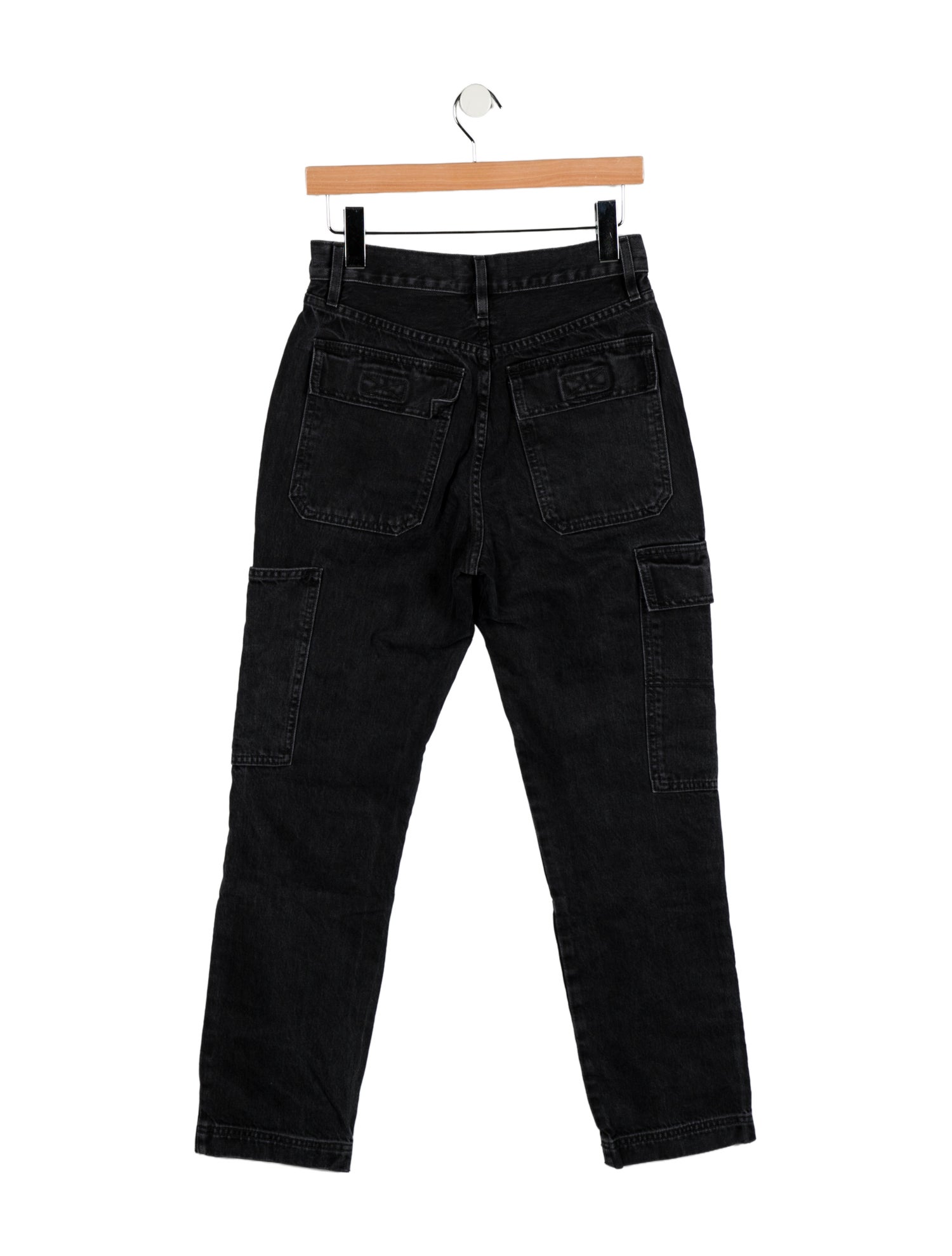 SLVRLAKE High-Rise Straight Leg Jeans