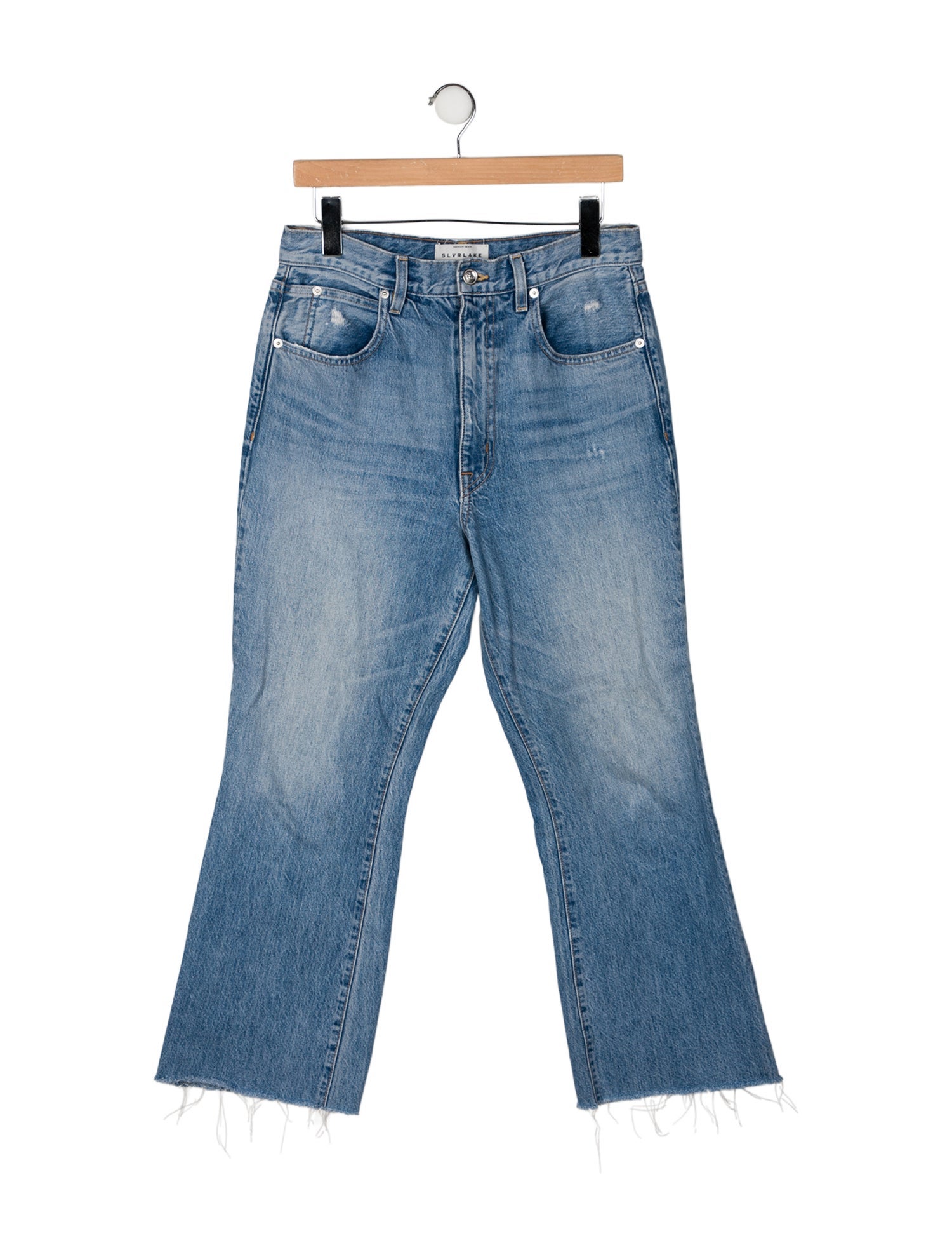 SLVRLAKE High-Rise Wide Leg Jeans