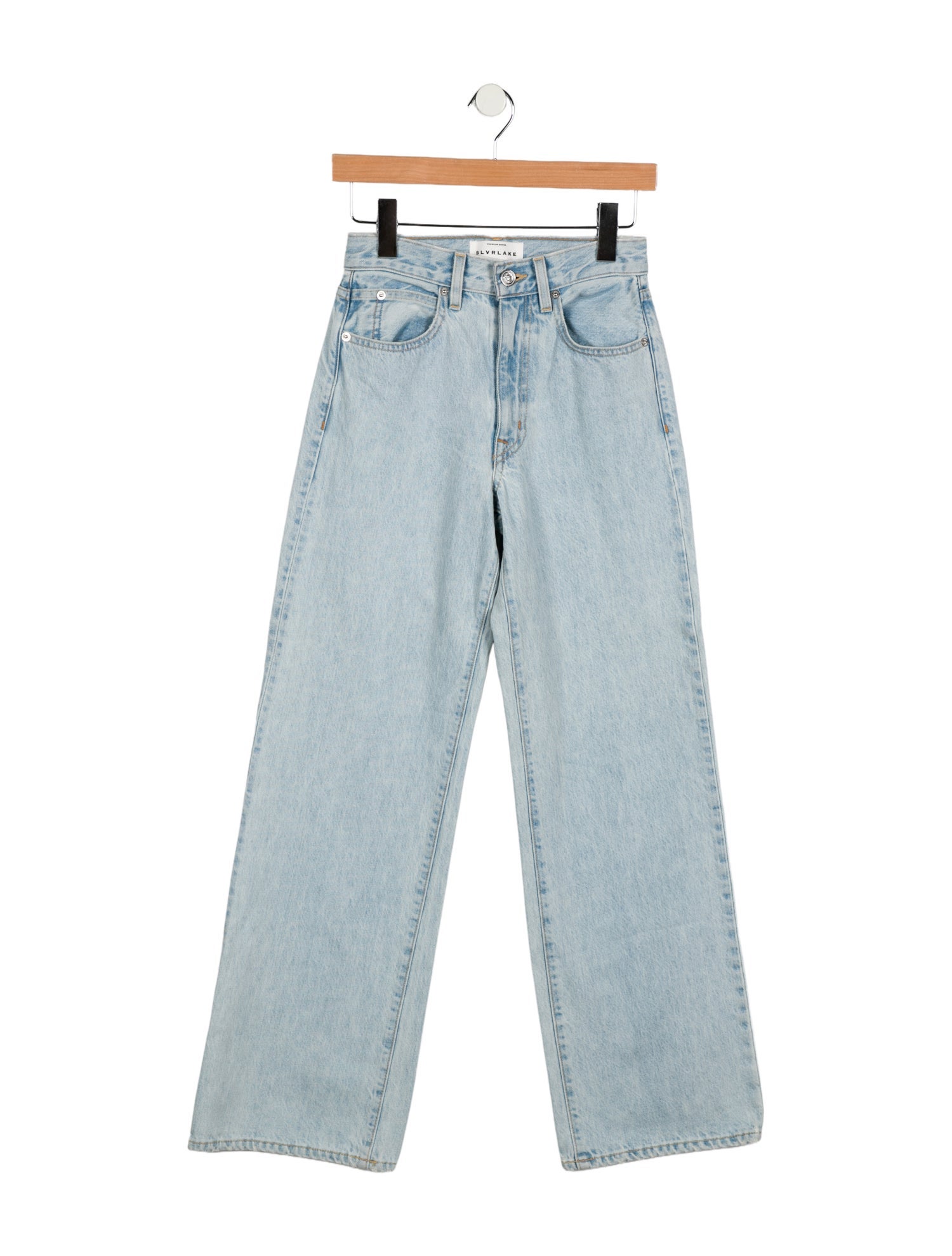 SLVRLAKE High-Rise Wide Leg Jeans