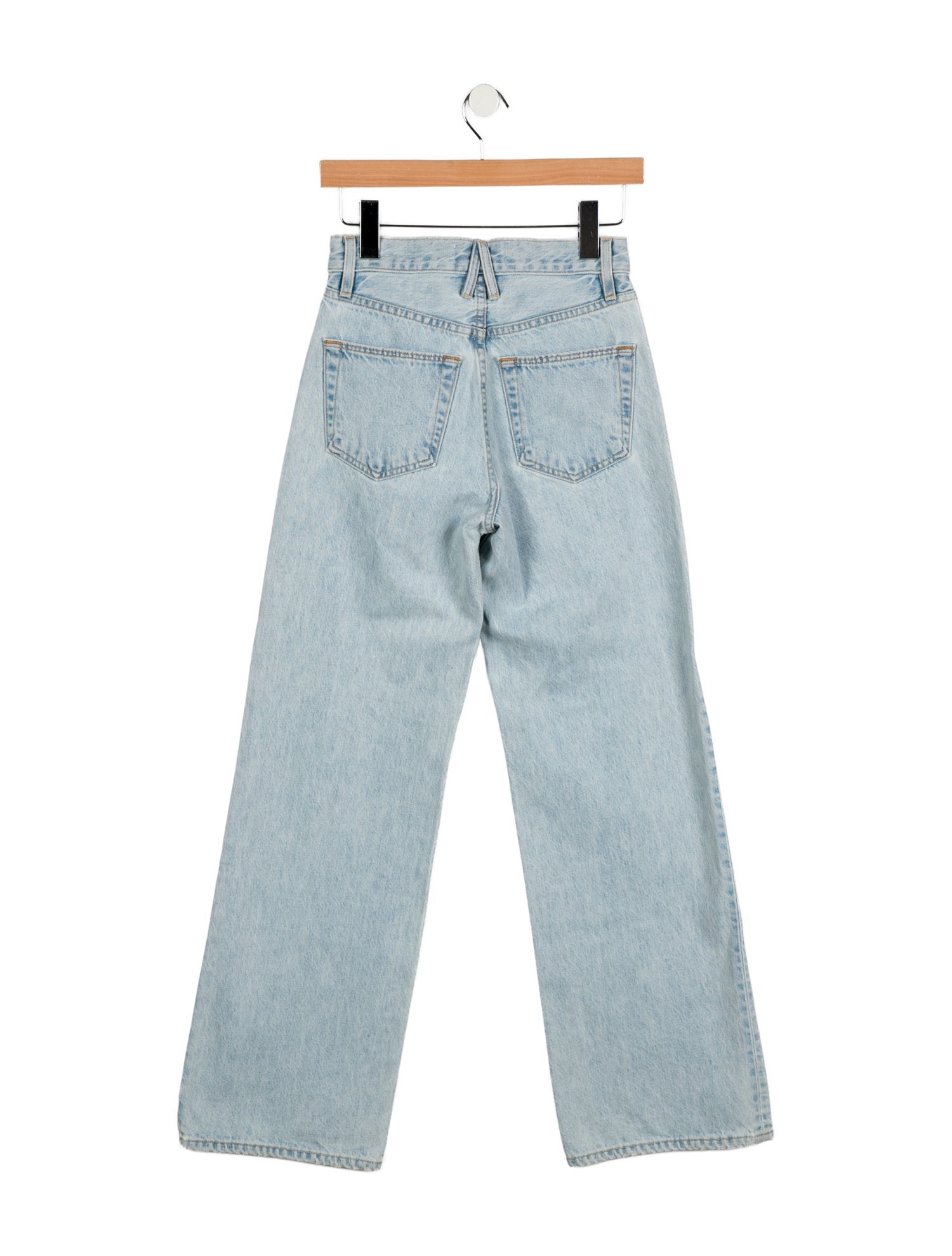 SLVRLAKE High-Rise Wide Leg Jeans