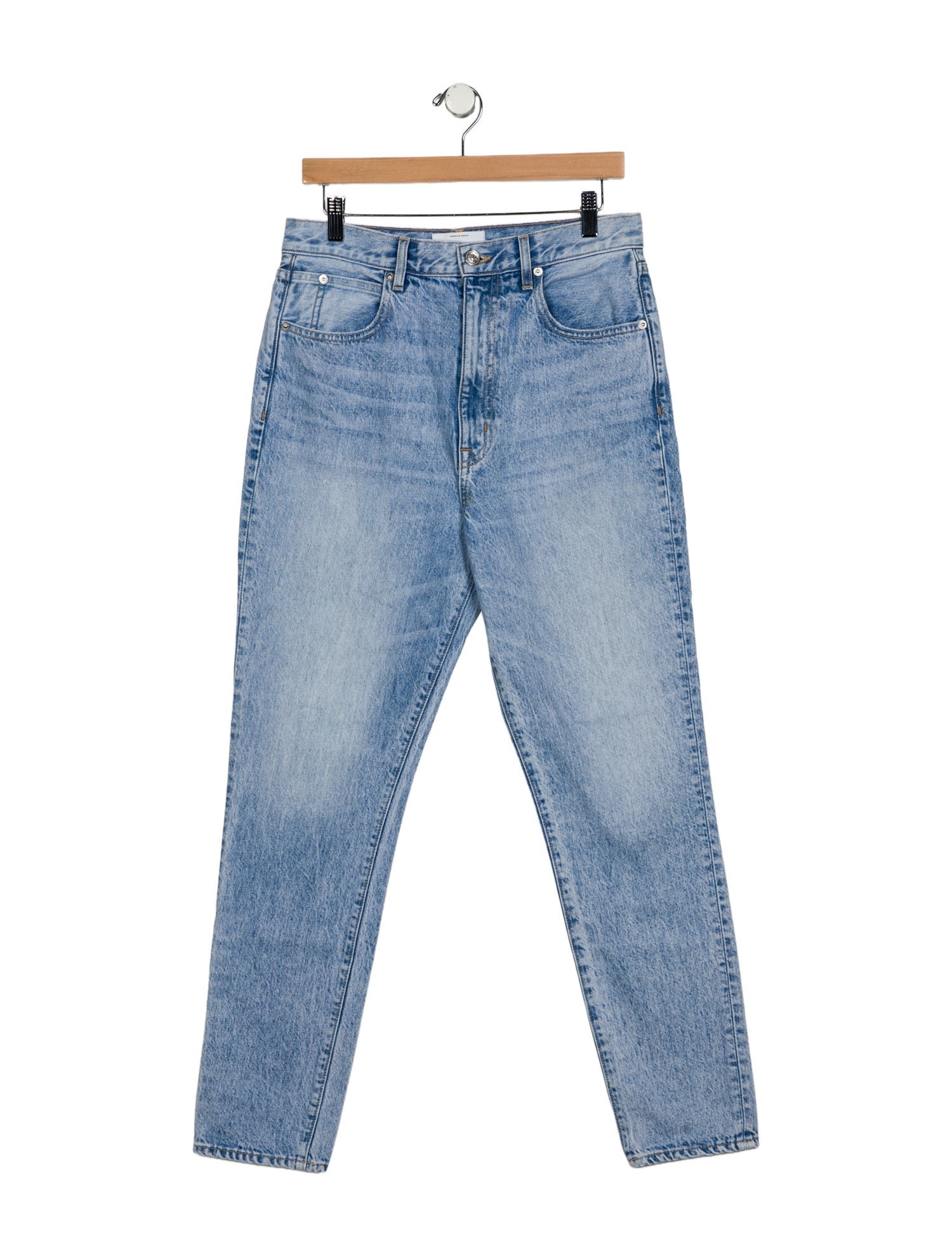 SLVRLAKE High-Rise Straight Leg Jeans