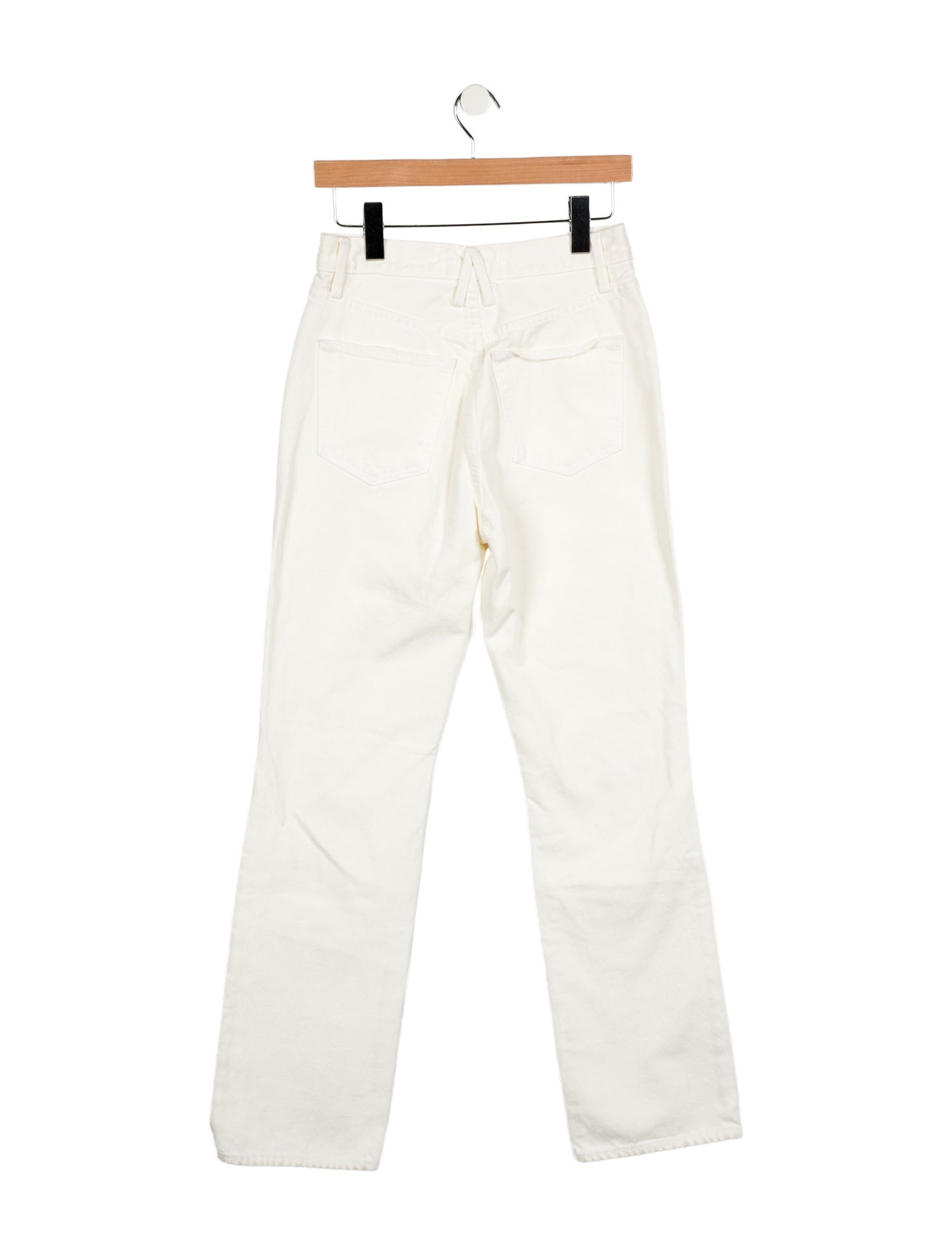 SLVRLAKE Mid-Rise Straight Leg Jeans