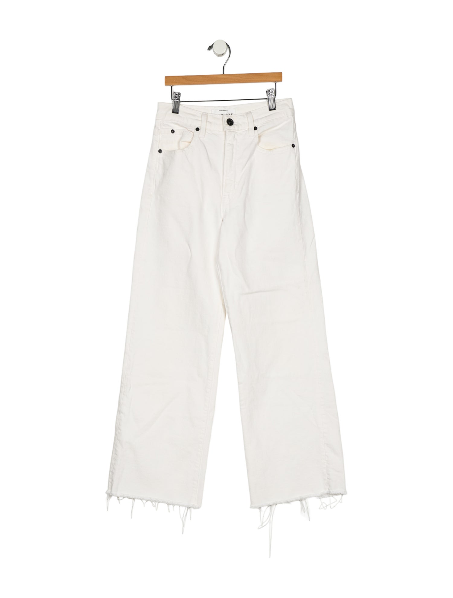 SLVRLAKE High-Rise Straight Leg Jeans