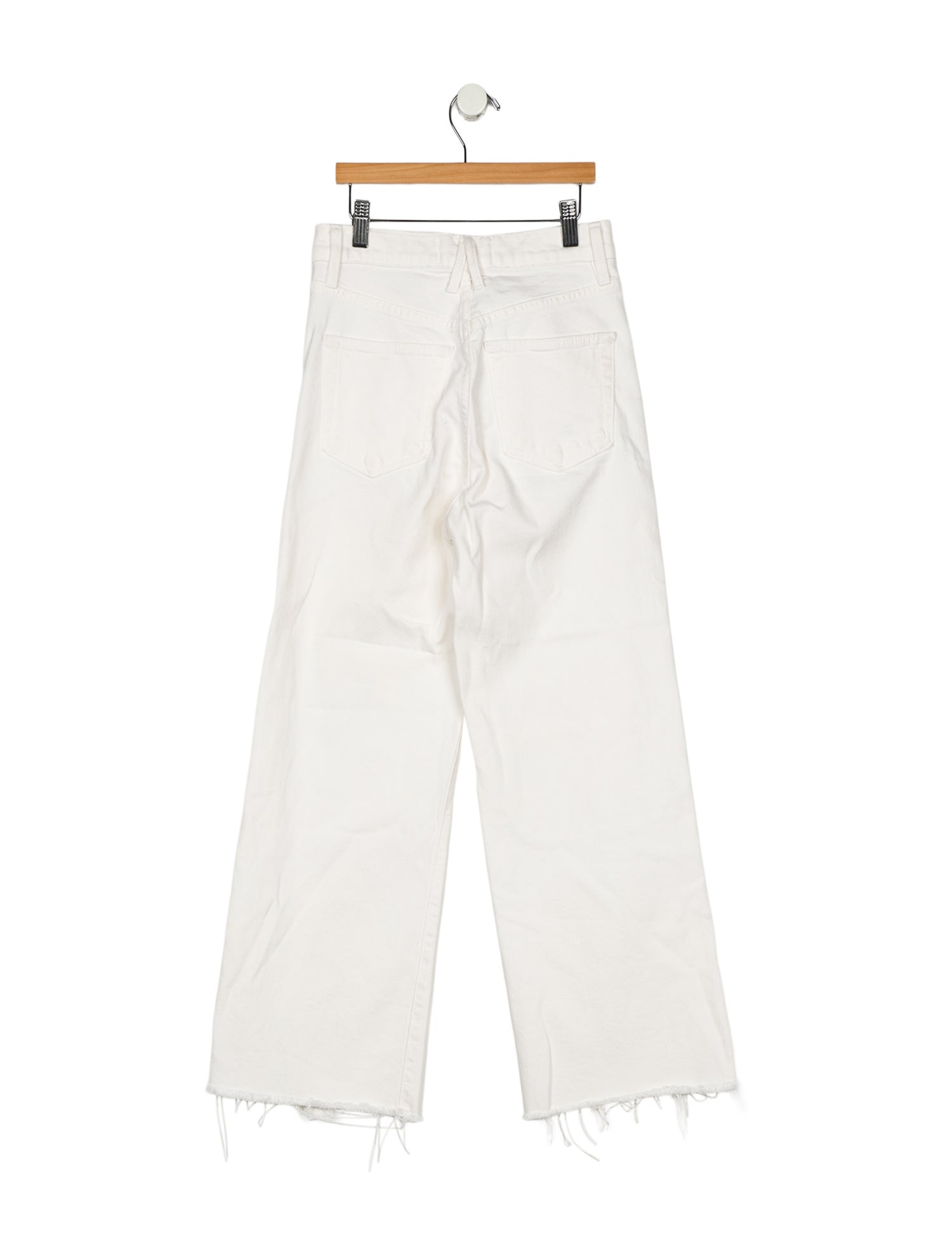 SLVRLAKE High-Rise Straight Leg Jeans