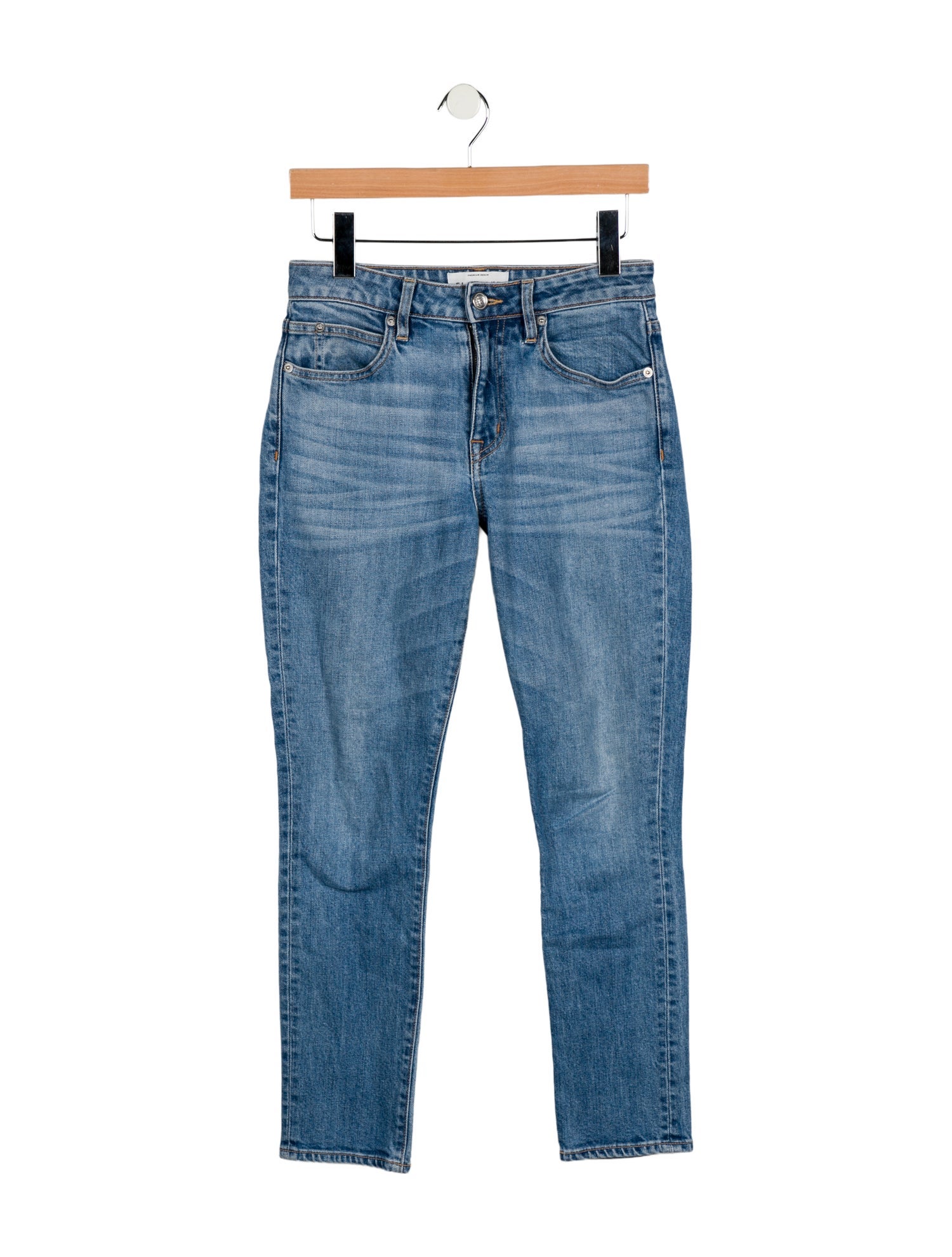 SLVRLAKE Mid-Rise Skinny Leg Jeans