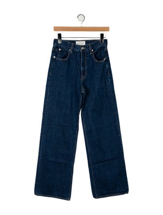 SLVRLAKE High-Rise Wide Leg Jeans