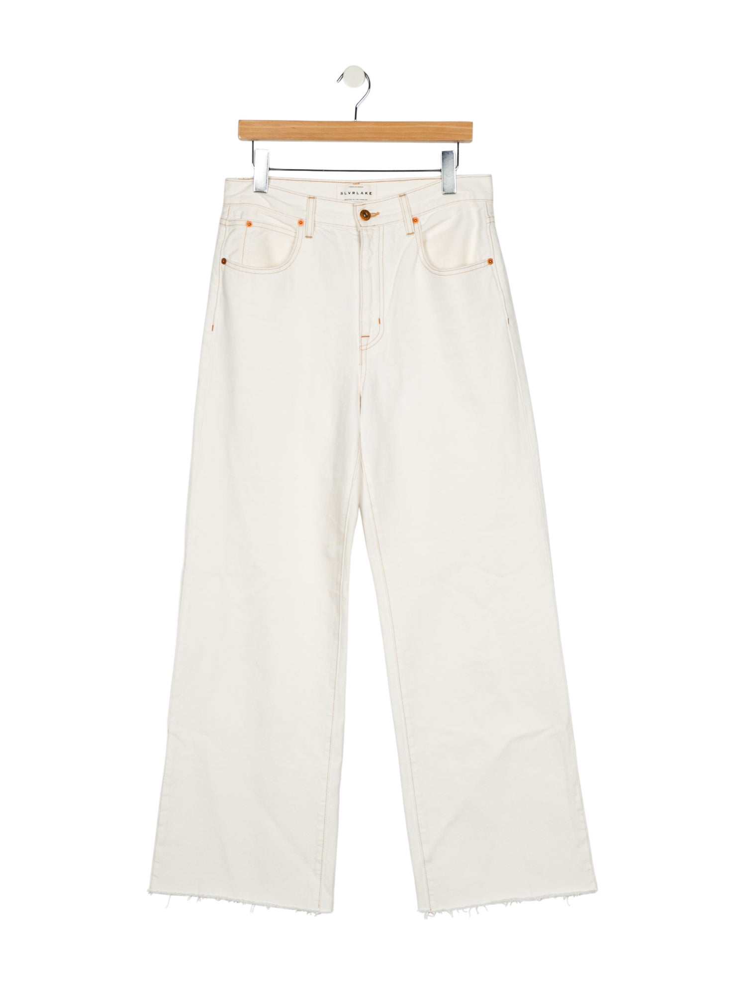 SLVRLAKE High-Rise Wide Leg Jeans