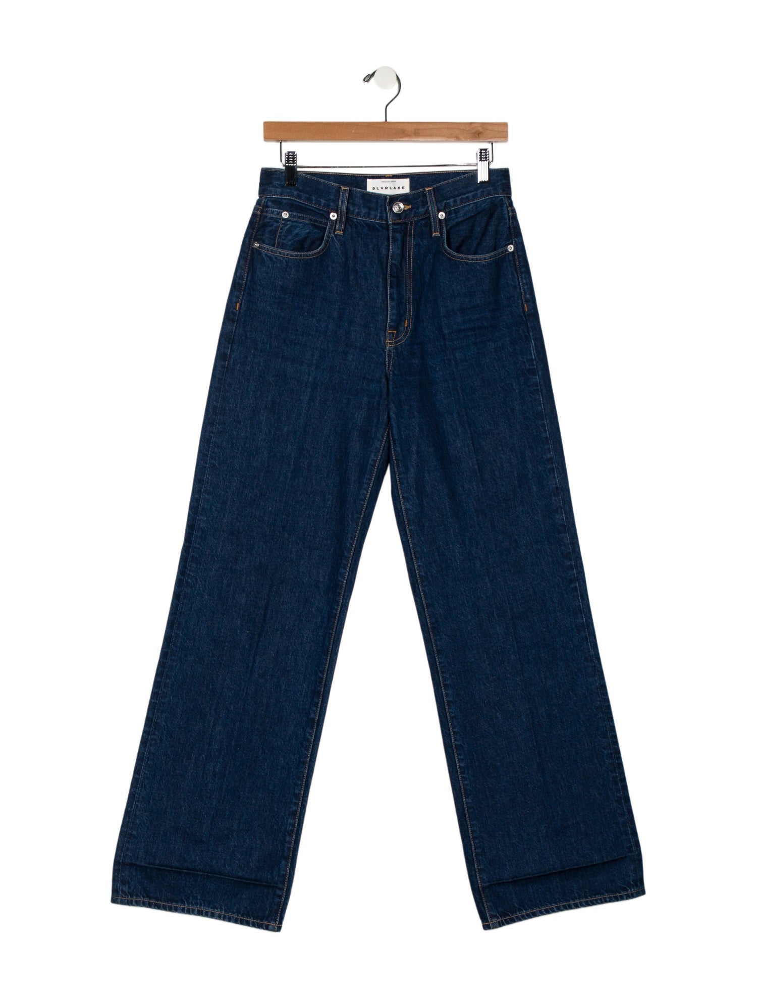 SLVRLAKE High-Rise Wide Leg Jeans