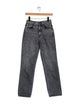 SLVRLAKE Mid-Rise Straight Leg Jeans