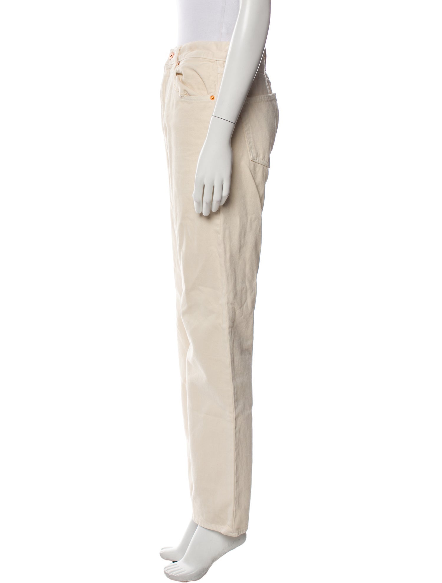 SLVRLAKE High-Rise Straight Leg Jeans