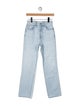 SLVRLAKE High-Rise Straight Leg Jeans