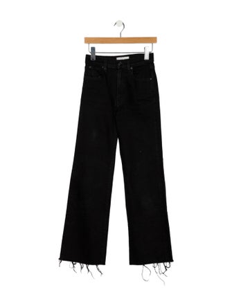 SLVRLAKE Mid-Rise Wide Leg Jeans