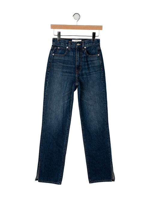 SLVRLAKE Mid-Rise Straight Leg Jeans