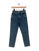 SLVRLAKE High-Rise Straight Leg Jeans