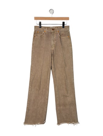 SLVRLAKE High-Rise Wide Leg Jeans