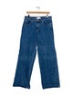 SLVRLAKE Mid-Rise Wide Leg Jeans